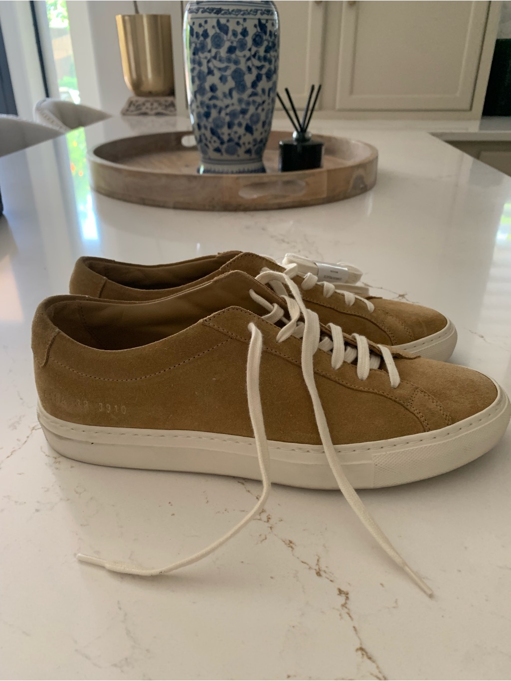 Common Projects Lace-Up Suede Sneakers Size 39